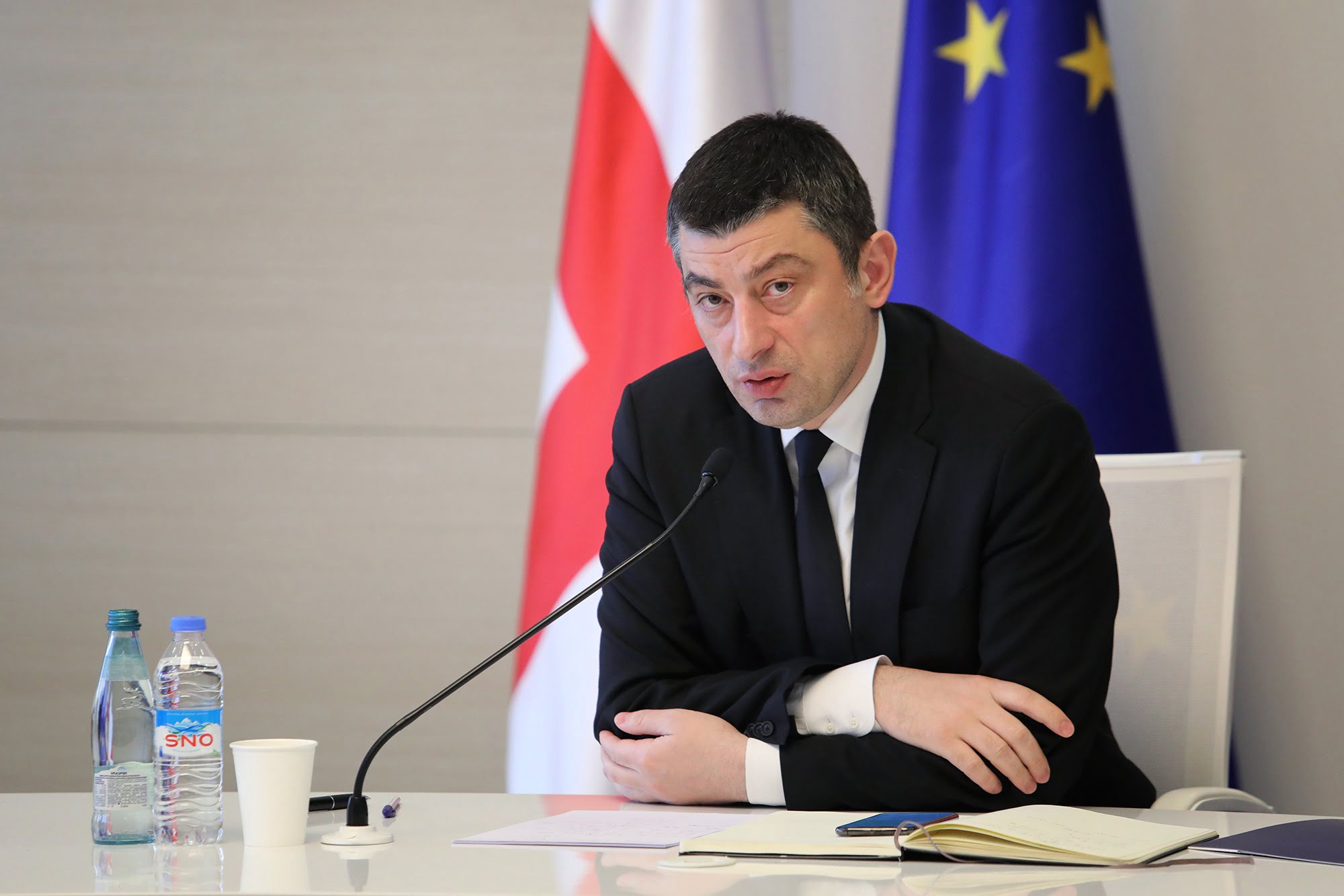 Премьер-министр Гахария подал в отставку