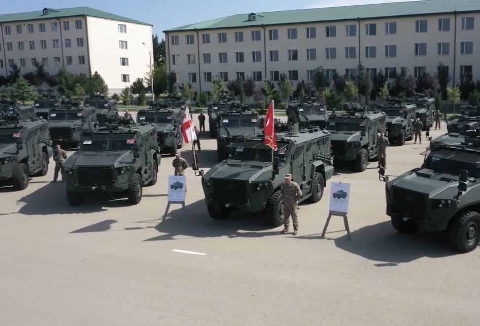 Грузия получила из Турции бронетранспортеры натовского стандарта