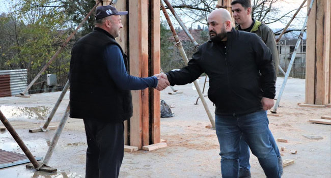 ინფრასტრუქტურული სამუშაოები სოფელ შრომასა და წვერმაღალაში