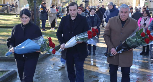 ჩოხატაურში ანა კალანდაძის 100 წლის საიუბილეო თარიღთან დაკავშირებით ღონისძიება გაიმართა