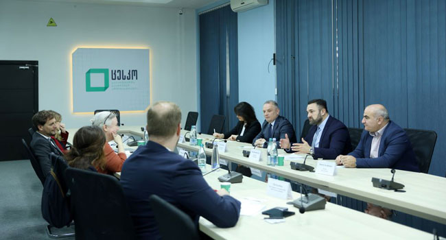 ცესკოს თავმჯდომარე ეუთოს დემოკრატიული ინსტიტუტებისა და ადამიანის უფლებათა ოფისის (ODIHR) წარმომადგენლებს შეხვდა