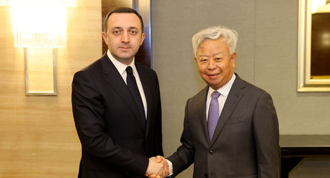 რა განიხილეს ღარიბაშვილმა და „აზიის ინფრასტრუქტურის საინვესტიციო ბანკის” პრეზიდენტმა