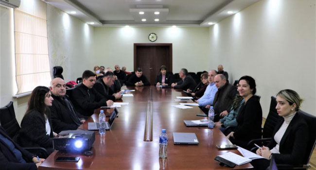 გერმანიის საერთაშორისო თანამშრომლობის საზოგადოების (GIZ) პროექტის (CESL) პროექტის წარმომადგენლებთან შეხვედრა გაიმართა