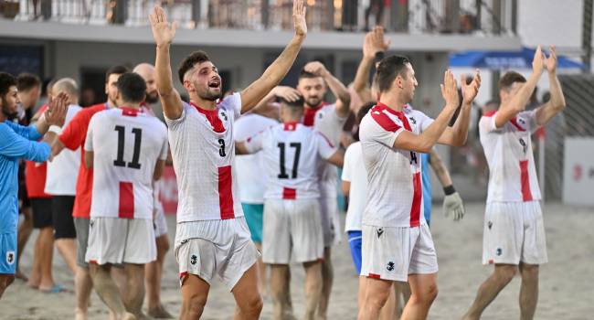 საქართველოს ქვიშის ფეხბურთის ნაკრებმა ლატვია დაამარცხა