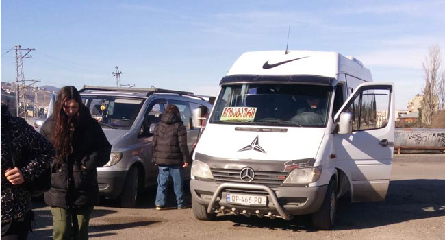 სპეცრეჟიმი რიკოთზე – როგორ დადის საქალაქთაშორისო ტრანსპორტი