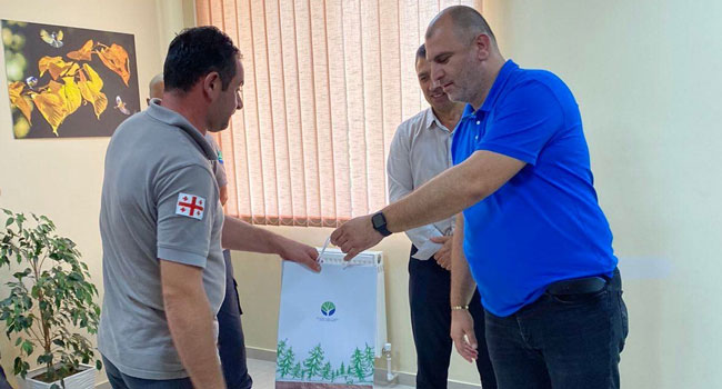 ვინ დააჯილდოვა ეროვნული სატყეო სააგენტოს უფროსმა  გურიის სატყეო სამსახურში