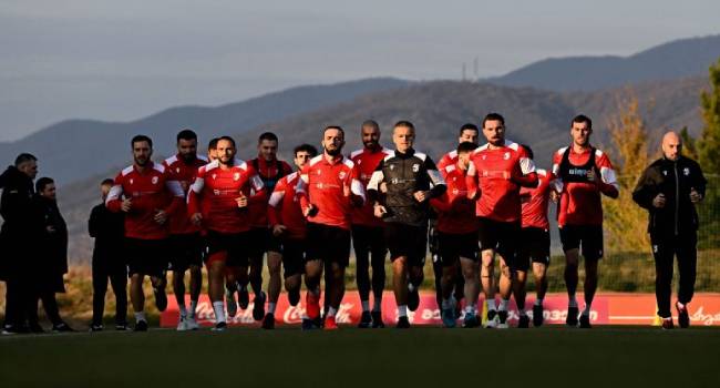 საქართველოს ნაკრებმა ერთა ლიგის მატჩებისთვის მზადება დაიწყო