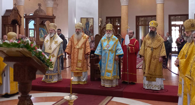კოლხეთის ღვთისმშობლის ხატის დღესასწაული ფოთის საკათედრო ტაძარში