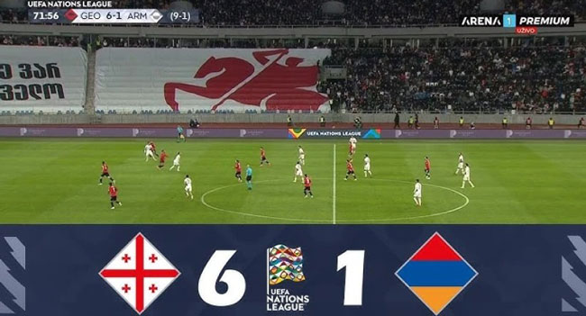 ინციდენტი საქართველო-სომხეთის მატჩზე – უეფას სადისციპლინო კომიტეტის გადაწყვეტილება ცნობილია