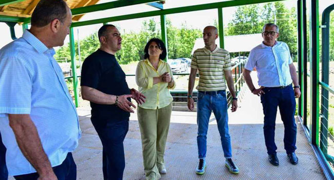 ლანჩხუთის მუნიციპალიტეტში ტურისტული ინფრასტრუქტურის მოწყობის სამუშაოები მიმდინარეობს