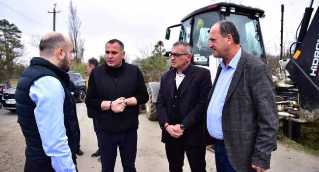 გურიაში სახელმწიფო რწმუნებულის მოადგილემ ნიგვზიანსა და ჯურუყვეთში  გაზიფიცირების სამშენებლო სამუშაოები დაათვალიერა
