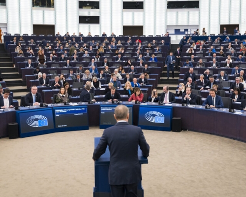В Европарламенте состоялись дебаты по поводу дальнейшего ухудшения политической ситуации в Грузии