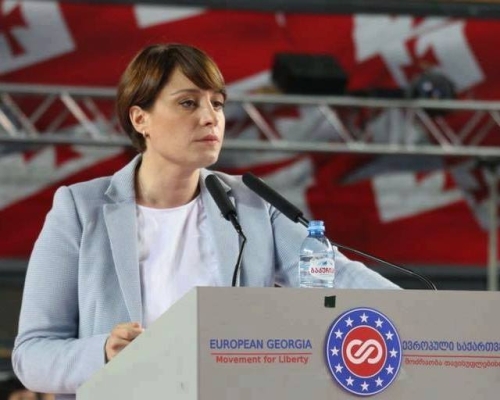 Элене Хоштария покинула партию Европейская Грузия