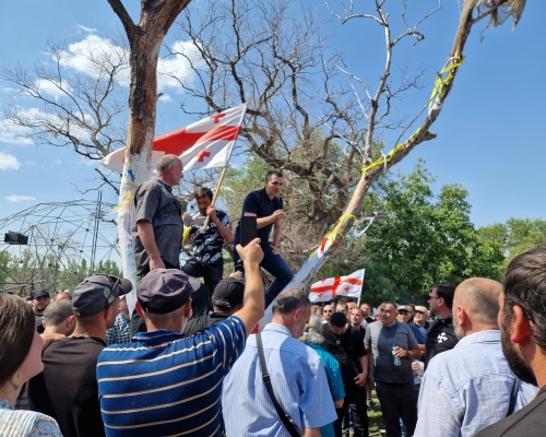 Насильственные группы сорвали фестиваль «Тбилиси Прайда»