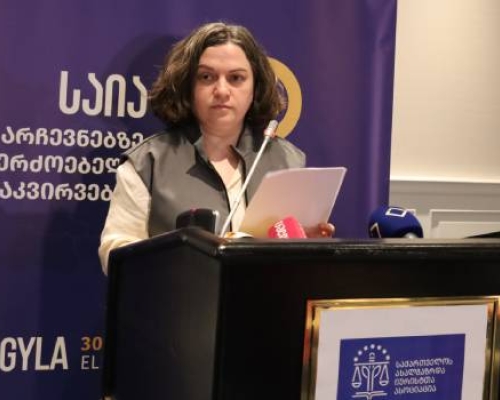 საია-ს თავმჯდომარე:  „ფეისბუქზე“ გამოხატული მოსაზრებების გამო ჩხრეკა, დაკავება და საქმის წარმოება ახალ ნიშნულზე ავიდა