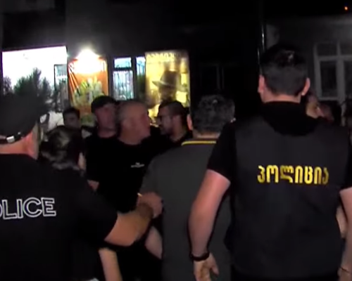 Представители Национального движения говорят о нападении со стороны «титушек» властей