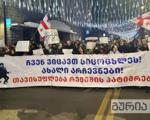 დღეს თბილისში რამდენიმე საპროტესტო მარში და აქცია გაიმართება