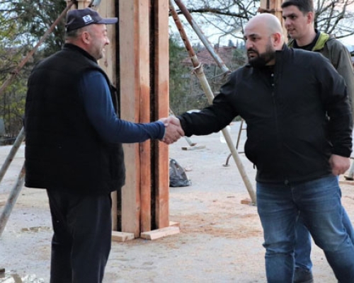 ინფრასტრუქტურული სამუშაოები სოფელ შრომასა და წვერმაღალაში