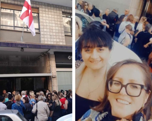 თეონა ჭანტურია -,,მინდა, ვიცხოვრო თავისუფალ, ევროპულ საქართველოში “