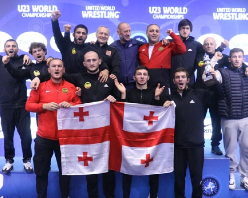 ქართველმა მოჭიდავეებმა მსოფლიოს გუნდური ჩემპიონის ტიტული მოიპოვეს