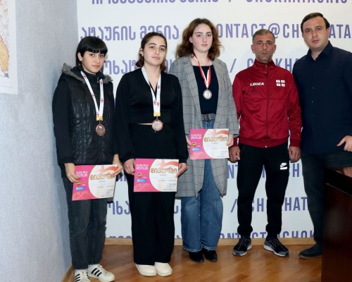 ჩოხატაურელი გოგონების საპრიზო ადგილები თავისუფალი სტილით ჭიდაობაში