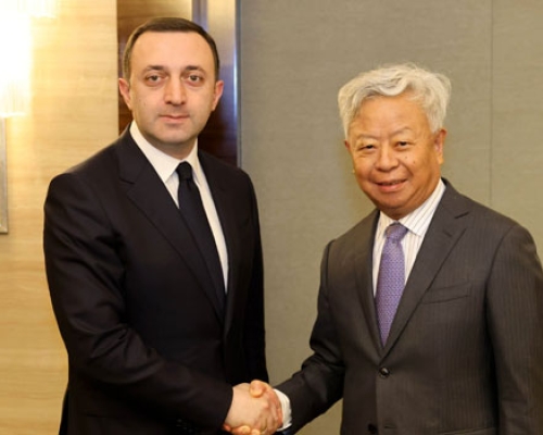 რა განიხილეს ღარიბაშვილმა და „აზიის ინფრასტრუქტურის საინვესტიციო ბანკის” პრეზიდენტმა