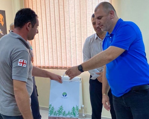 ვინ დააჯილდოვა ეროვნული სატყეო სააგენტოს უფროსმა  გურიის სატყეო სამსახურში