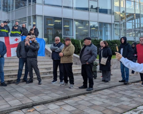 “თავისუფლება რეჟიმის პატიმრებს” – ოზურგეთში აქცია მიმდინარეობს