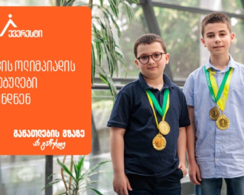 ყველაზე მასშტაბური მათემატიკის ოლიმპიადის „ევერესტის“ გამარჯვებულები ცნობილია – პროექტის მხარდამჭერი „საქართველოს ბანკია“