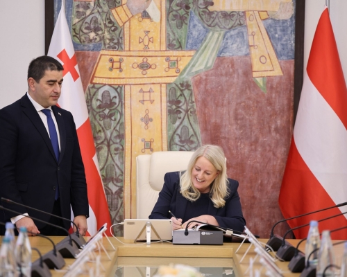 Президент Федерального совета австрийского парламента находится с визитом в Грузии