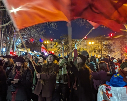 Фотоистория | Акция в честь годовщины советской оккупации