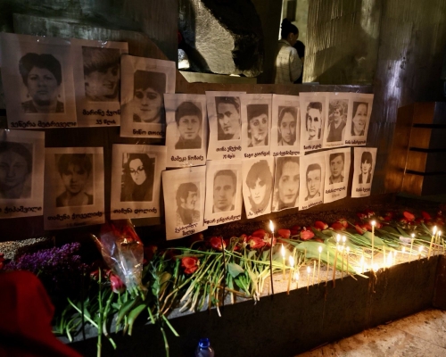 Грузины вспоминают героев 9 апреля
