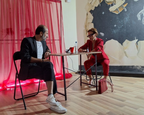 ოზურგეთში სპექტაკლი „კუს ელვა დავარქვით“ პრემიერა შედგა