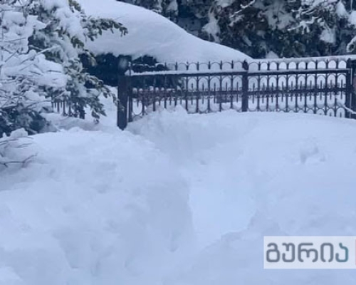 ლანჩხუთში გზების უმეტეს  ნაწილზე მოძრაობა პარალიზებულია _ მოსახლეობა დახმარებას ითხოვს