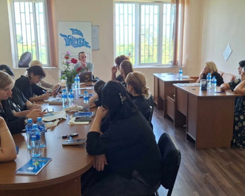 ,,ჟურნალისტთა ქსელი გენდერული თანასწორობისთვის“ საინფორმაციო შეხვედრა დაბა ლაითურში გამართა