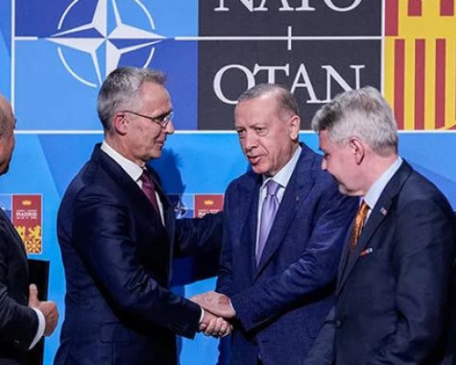 თურქეთი შვედეთის და ფინეთის ნატოში გაწევრიანებას მხარს დაუჭერს.