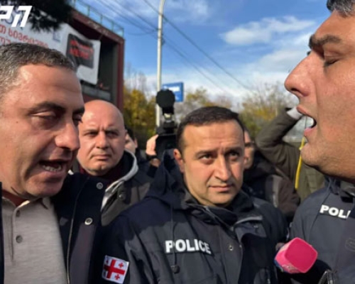 პატრულს რომ იარაღი აქვს პირველად გაიგე? _ ვაჟა სირაძე გიორგი ვაშაძეს