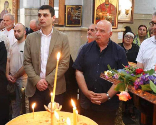 ოზურგეთის ღვთისმშობლის მიძინების სახელობის საკათედრო ტაძარში საზეიმო წირვა-ლოცვა აღევლინა