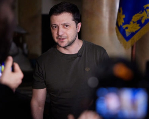 ზელენსკი: რუსეთს უნდა აიძულონ მშვიდობა გაეროს წესდების საფუძველზე