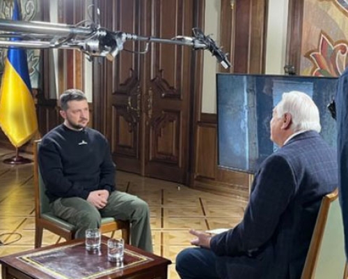 ზელენსკი BBC-სთან ინტერვიუში: “პუტინთან კომპრომისი შეუძლებელია”