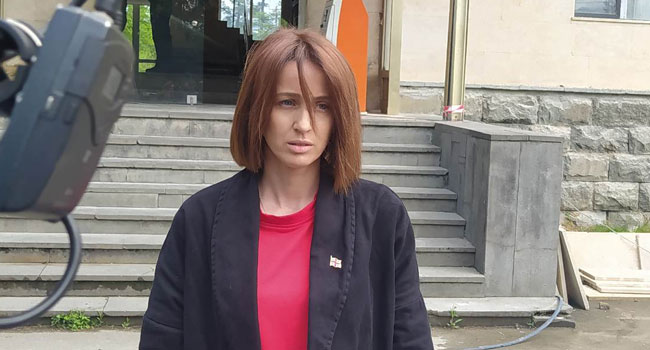 ოზურგეთის მუნიციპალიტეტის საკრებულოს წევრმა თათია ნიკოლაიშვილმა ბრიფინგი გამართა