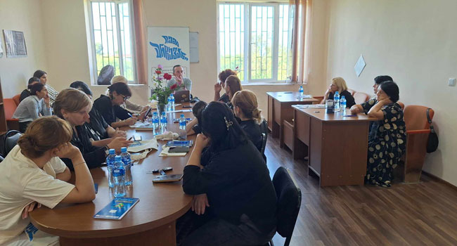 ,,ჟურნალისტთა ქსელი გენდერული თანასწორობისთვის“ საინფორმაციო შეხვედრა დაბა ლაითურში გამართა
