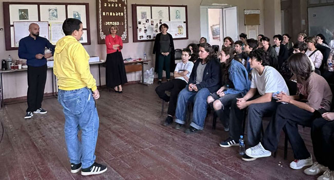 კომპანია „პარვუს ჯგუფი“  შემოქმედის თემში საგანმანათლებლო პროექტებს  აგრძელებს