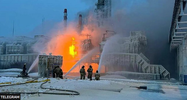 გაზის ტერმინალზე აფეთქება მოხდა (რუსეთი)