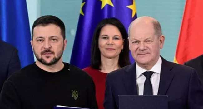 შოლცი უკრაინისთვის „სამშვიდობო გეგმას“ ამზადებს