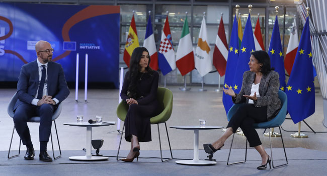 პრეზიდენტი: რუსეთისთვის გასაცემი პასუხი მხოლოდ ერთია – ევროკავშირში ინტეგრაცია