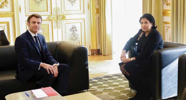საქართველოს პრეზიდენტი ევროპის ლიდერებს ხვდება
