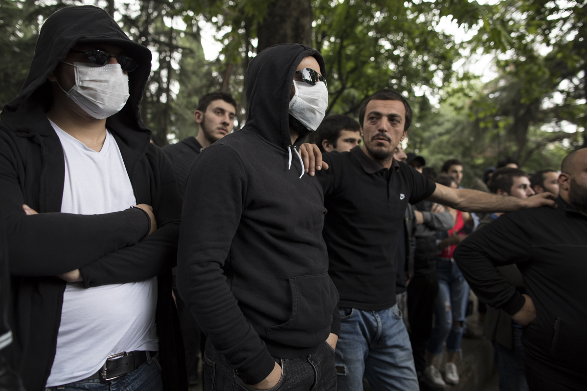 Intolerance throws the Nazi salute in Georgia