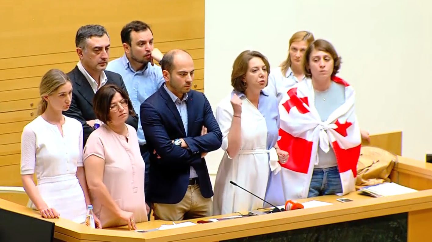 Ruling party on the defensive over Russian MP in the Parliament Speaker Seat
