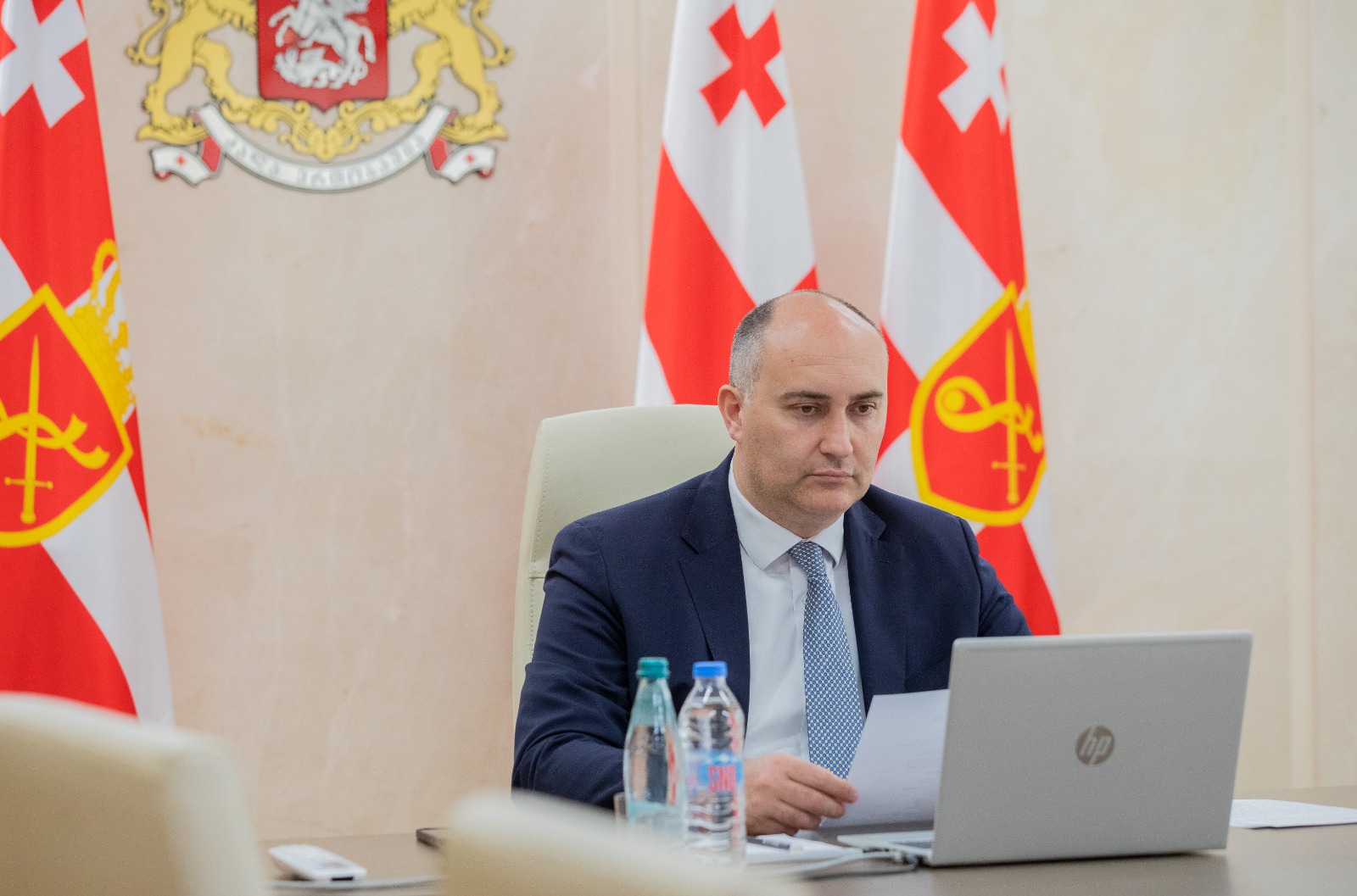 Former Defense Minister Burchuladze Arrested on Abuse of Office, Money Laundering Charges
